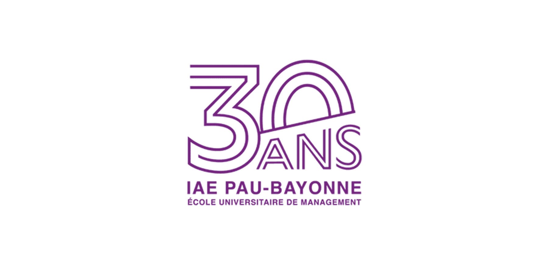 Logo Final des 30 ans de l'IAE Bayonne
