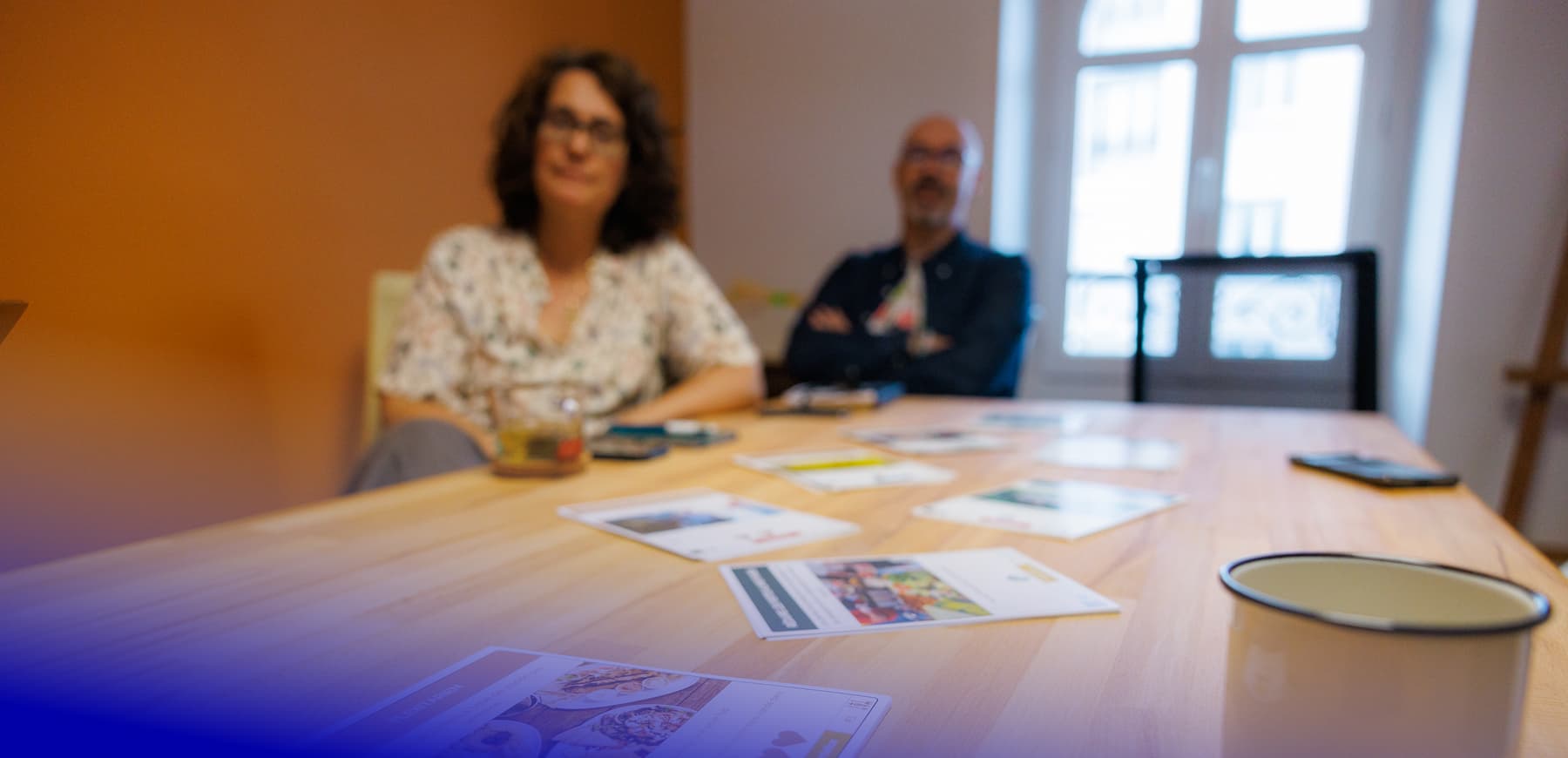 réunion fondateurs agence marketing communication à Pau